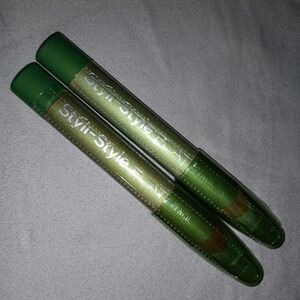 2 New Flat Eye Pencils